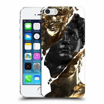 Obal pre Apple iPhone 5/5S/SE - Gold - Black