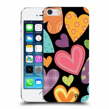 Picasee ULTIMATE CASE pro Apple iPhone 5/5S/SE - Colored heart