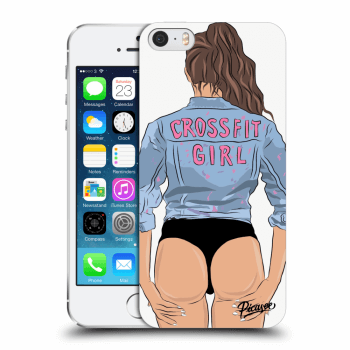 Obal pre Apple iPhone 5/5S/SE - Crossfit girl - nickynellow