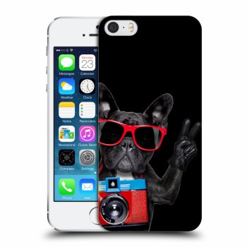 Obal pre Apple iPhone 5/5S/SE - French Bulldog