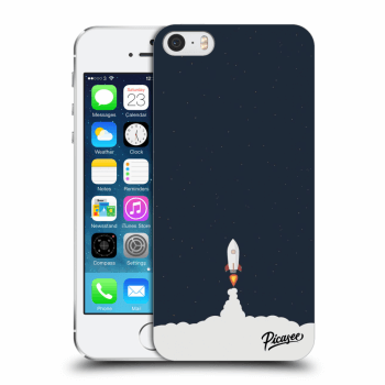 Picasee silikónový prehľadný obal pre Apple iPhone 5/5S/SE - Astronaut 2