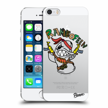 Picasee silikónový prehľadný obal pre Apple iPhone 5/5S/SE - Rambofen