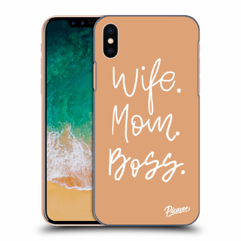 Obal pre Apple iPhone X/XS - Boss Mama
