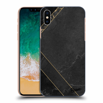 Picasee ULTIMATE CASE pro Apple iPhone X/XS - Black tile