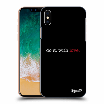 Obal pre Apple iPhone X/XS - Do it. With love.