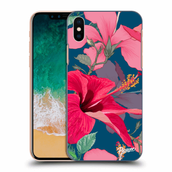 Picasee ULTIMATE CASE pro Apple iPhone X/XS - Hibiscus