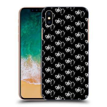 Obal pre Apple iPhone X/XS - Separ - White On Black