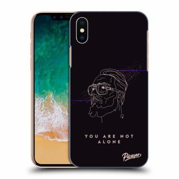 Picasee ULTIMATE CASE pro Apple iPhone X/XS - You are not alone