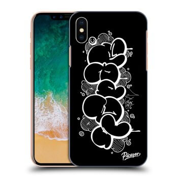 Picasee silikónový prehľadný obal pre Apple iPhone X/XS - Throw UP