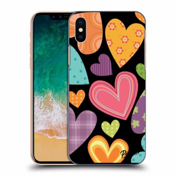 Picasee ULTIMATE CASE pro Apple iPhone X/XS - Colored heart