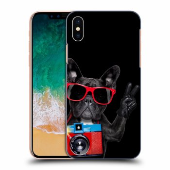 Obal pre Apple iPhone X/XS - French Bulldog