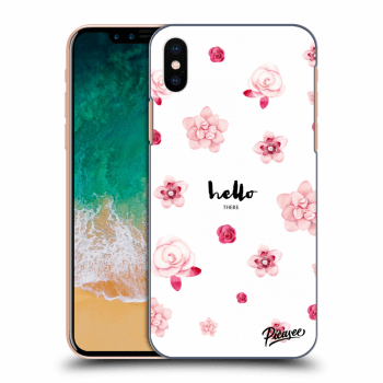 Picasee ULTIMATE CASE pro Apple iPhone X/XS - Hello there