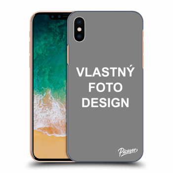 Obal pre Apple iPhone X/XS - Vlastný fotka/motiv