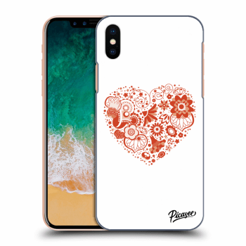 Obal pre Apple iPhone X/XS - Big heart
