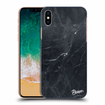 Obal pre Apple iPhone X/XS - Black marble