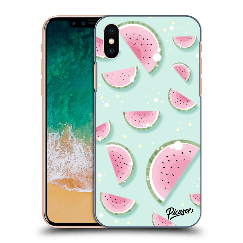 Picasee ULTIMATE CASE pro Apple iPhone X/XS - Watermelon 2
