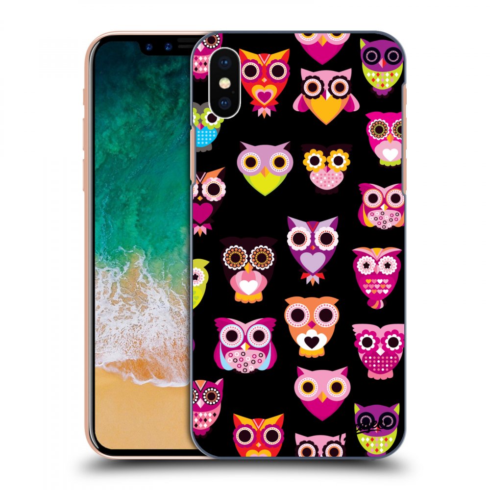 Picasee ULTIMATE CASE pro Apple iPhone X/XS - Owls