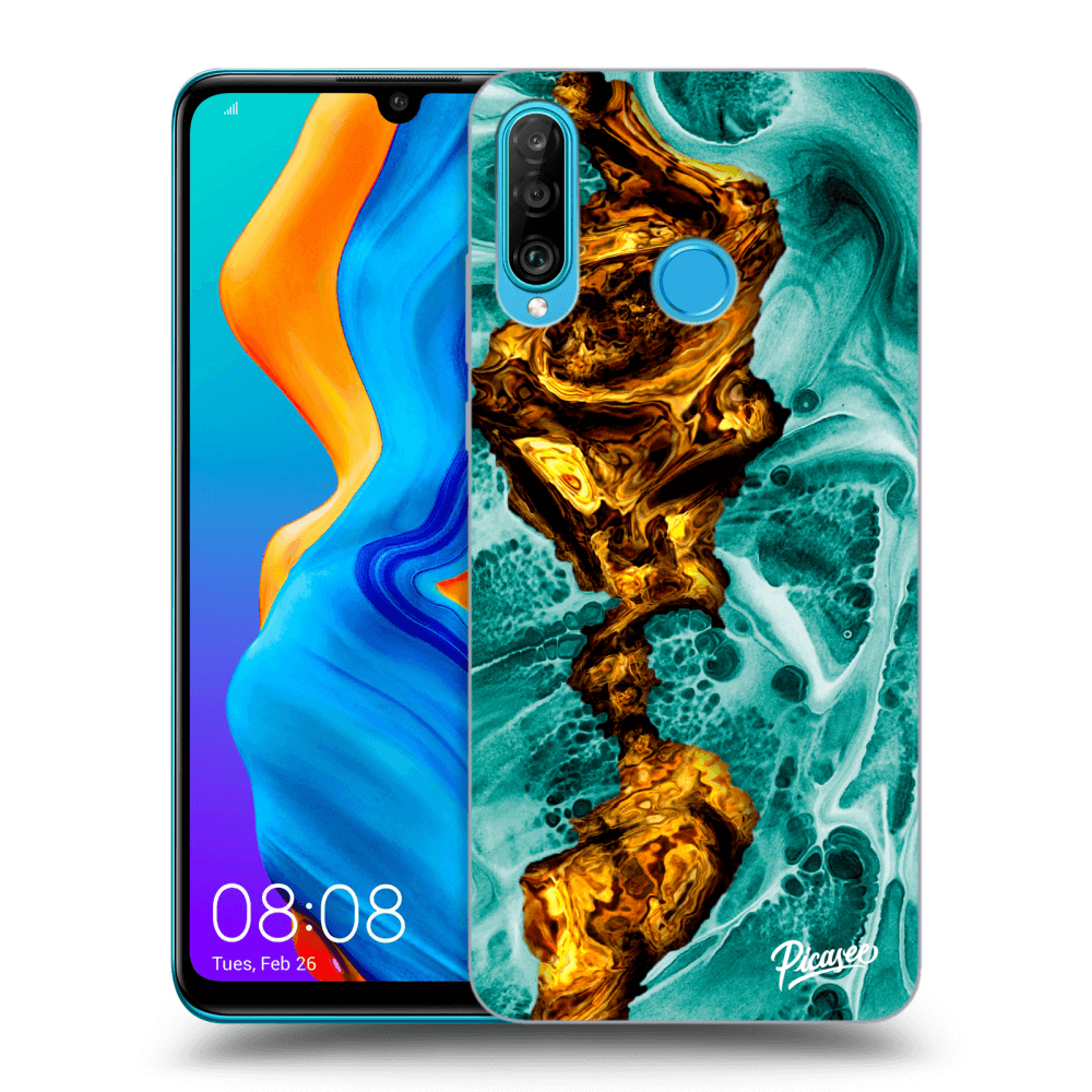 Picasee ULTIMATE CASE pro Huawei P30 Lite - Goldsky