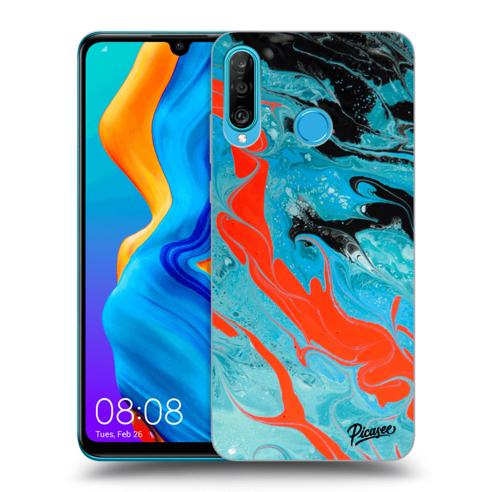 Picasee ULTIMATE CASE pro Huawei P30 Lite - Blue Magma