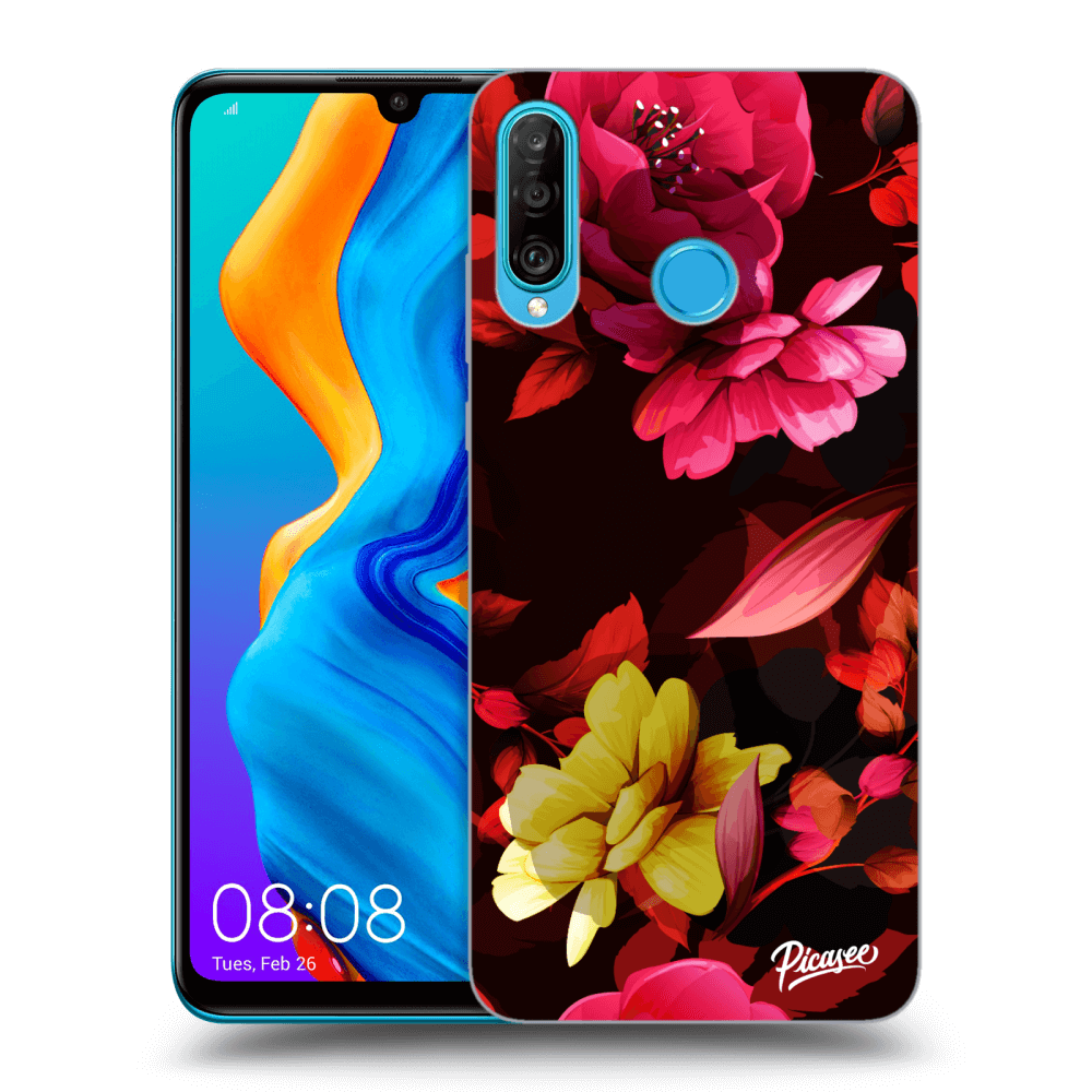 Picasee ULTIMATE CASE pro Huawei P30 Lite - Dark Peonny
