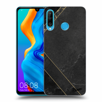 Obal pre Huawei P30 Lite - Black tile