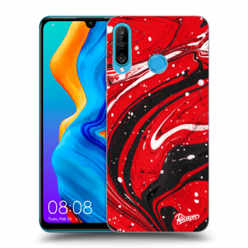 Picasee ULTIMATE CASE pro Huawei P30 Lite - Red black