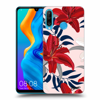 Obal pre Huawei P30 Lite - Red Lily