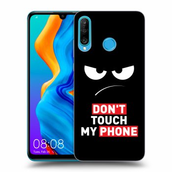 Obal pre Huawei P30 Lite - Angry Eyes - Transparent