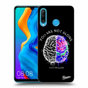 Obal pre Huawei P30 Lite - Brain - White