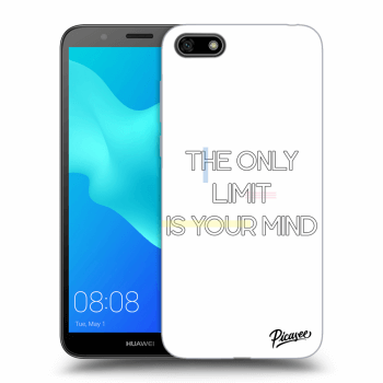 Picasee silikónový čierny obal pre Huawei Y5 2018 - The only limit is your mind