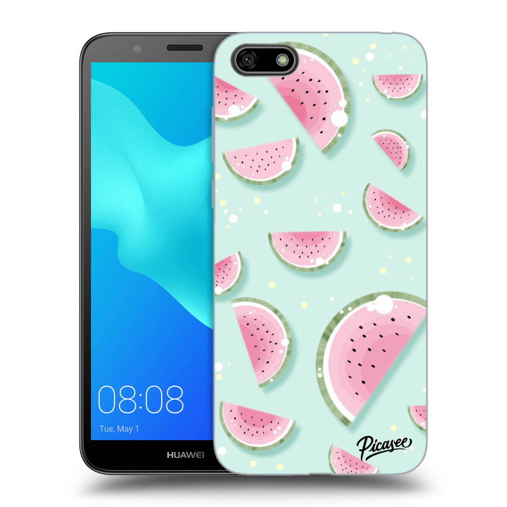 Picasee silikónový čierny obal pre Huawei Y5 2018 - Watermelon 2