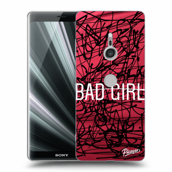 Picasee silikónový prehľadný obal pre Sony Xperia XZ3 - Bad girl