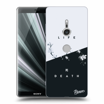 Picasee silikónový prehľadný obal pre Sony Xperia XZ3 - Life - Death