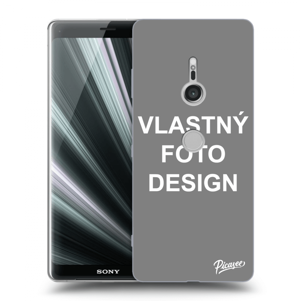 Picasee silikónový prehľadný obal pre Sony Xperia XZ3 - Vlastný fotka/motiv