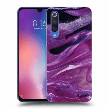 Obal pre Xiaomi Mi 9 SE - Purple glitter