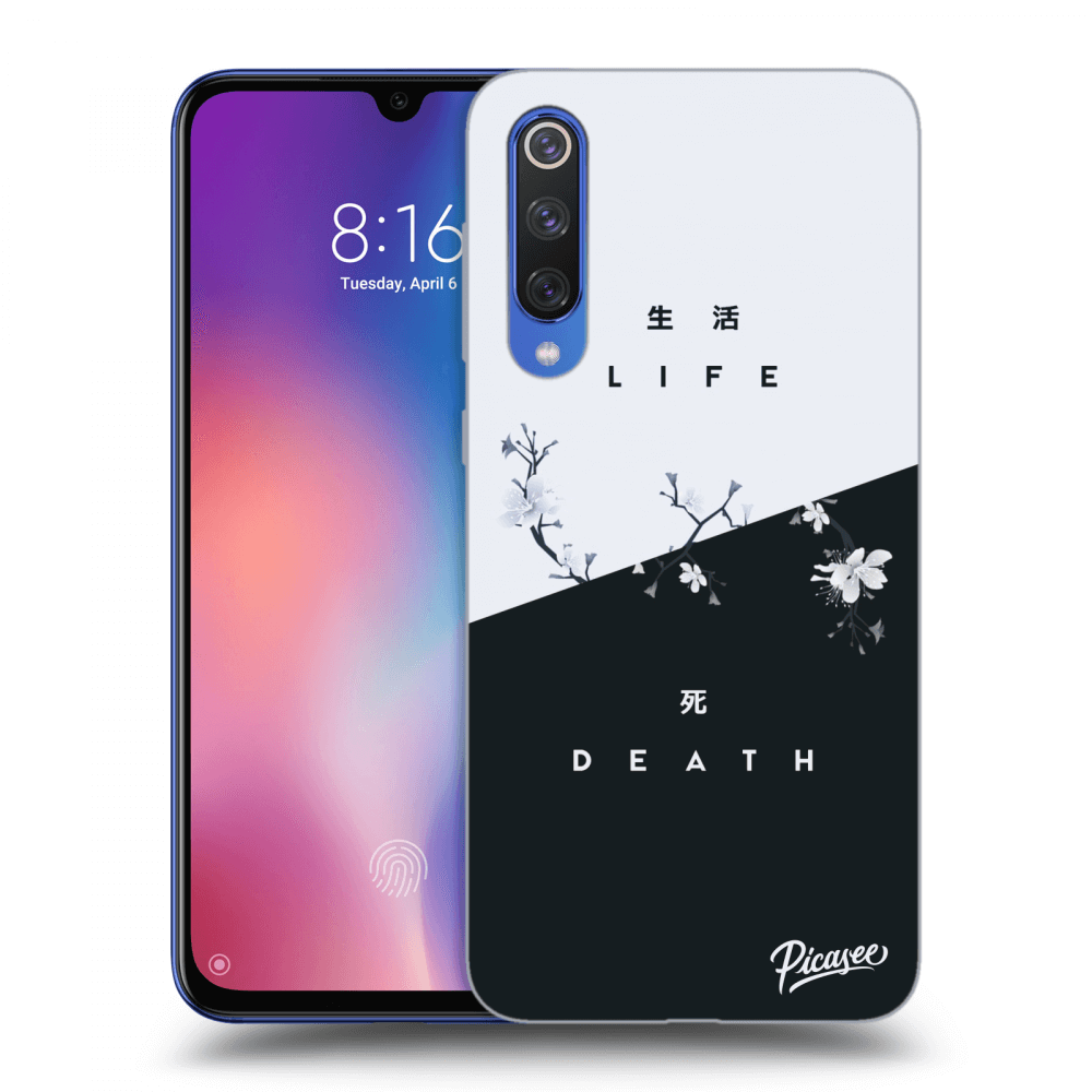 Picasee silikónový čierny obal pre Xiaomi Mi 9 SE - Life - Death