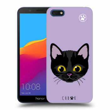 Picasee silikónový čierny obal pre Honor 7S - Chybí mi kočky - Fialová