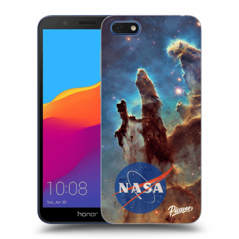 Picasee silikónový čierny obal pre Honor 7S - Eagle Nebula