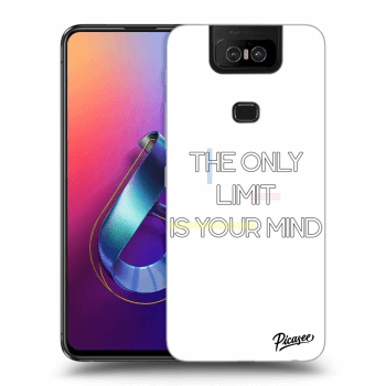 Picasee silikónový prehľadný obal pre Asus Zenfone 6 ZS630KL - The only limit is your mind