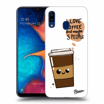 Obal pre Samsung Galaxy A20e A202F - Cute coffee