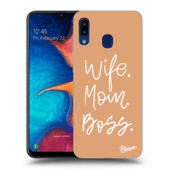 Obal pre Samsung Galaxy A20e A202F - Boss Mama