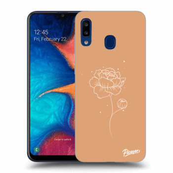 Picasee ULTIMATE CASE pro Samsung Galaxy A20e A202F - Peonies