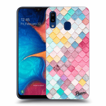 Obal pre Samsung Galaxy A20e A202F - Colorful roof