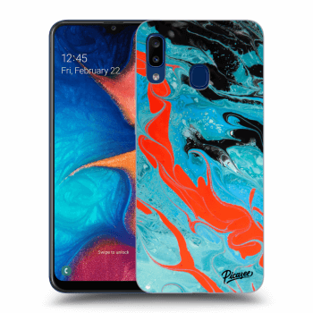 Obal pre Samsung Galaxy A20e A202F - Blue Magma