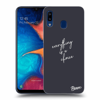 Picasee ULTIMATE CASE pro Samsung Galaxy A20e A202F - Everything is a choice