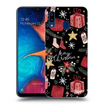 Obal pre Samsung Galaxy A20e A202F - Christmas