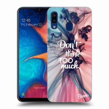 Obal pre Samsung Galaxy A20e A202F - Don't think TOO much