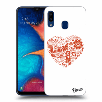Obal pre Samsung Galaxy A20e A202F - Big heart
