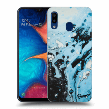 Obal pre Samsung Galaxy A20e A202F - Organic blue