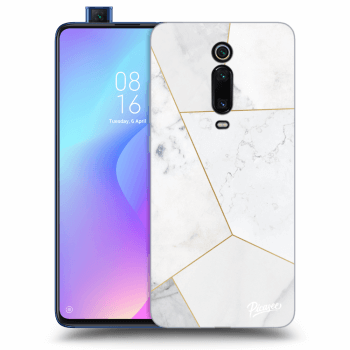 Obal pre Xiaomi Mi 9T (Pro) - White tile